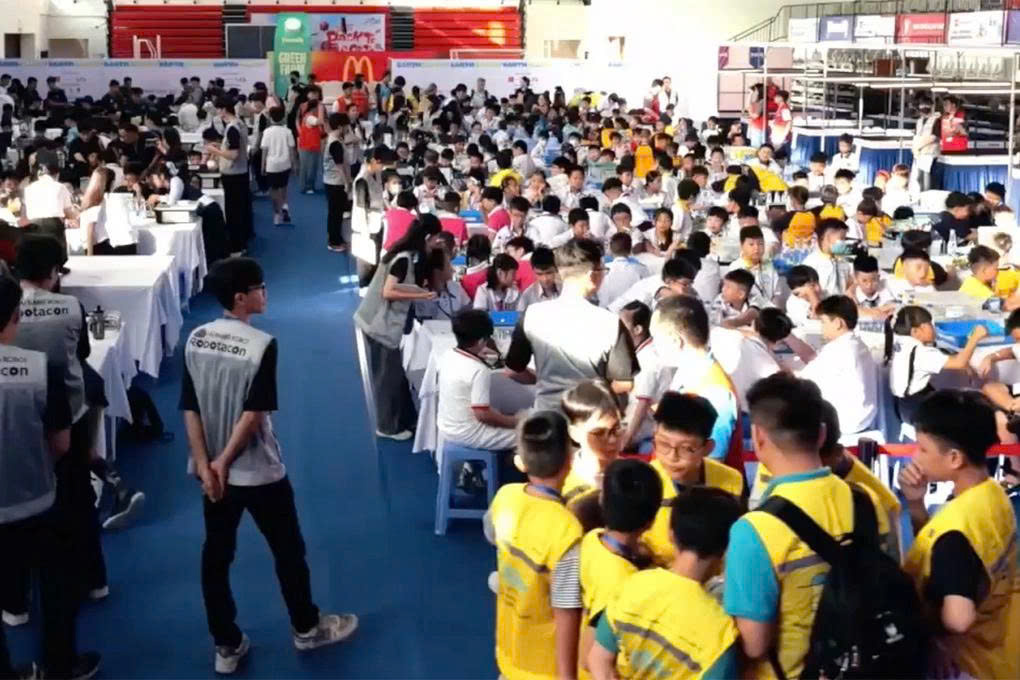 1.500 thí sinh dự đấu trường robot Robotacon WRO 2026