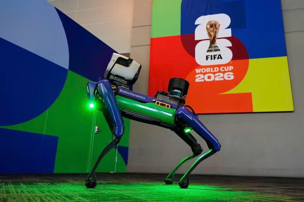 Loạt công nghệ đỉnh cao đổ bộ World Cup 2026: AI, chó robot và hơn thế nữa