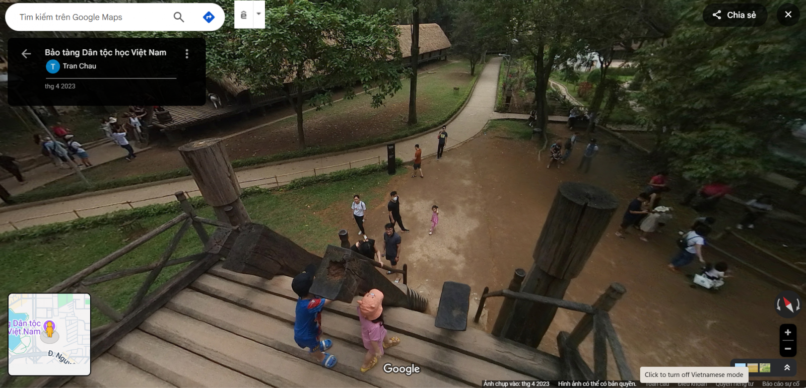Trào lưu ‘xuyên không’ xem lại trường cũ, nhà xưa trên Google Maps
