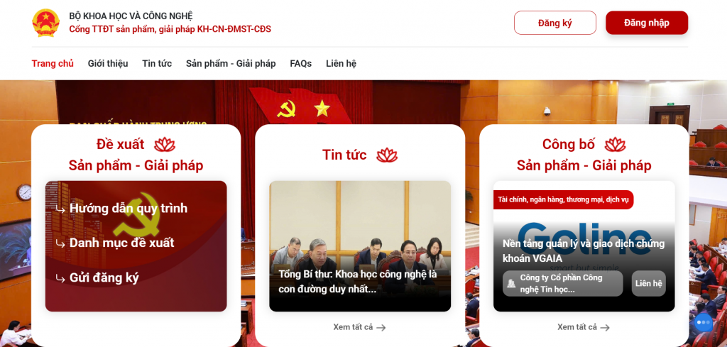 Ra mắt nền tảng về sản phẩm công nghệ Make in Viet Nam
