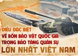 Điều đặc biệt về bốn bảo vật Quốc Gia trong bảo tàng Quân sự lớn nhất Việt Nam 