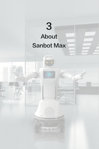 Robot Sanbot MAX