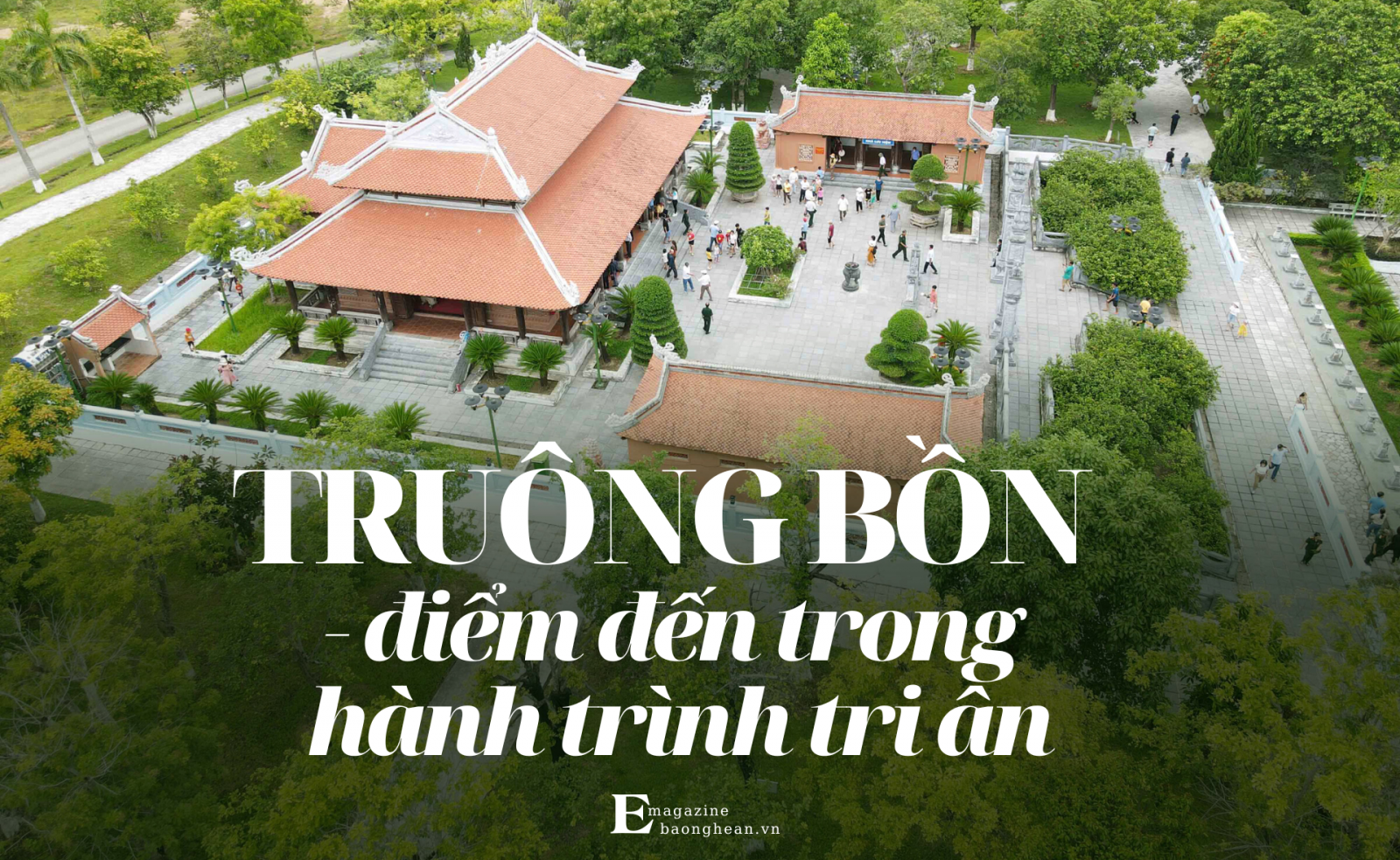 Chuyển đổi số đến với Truông Bồn địa điểm du lịch tâm linh tỉnh Nghệ An 