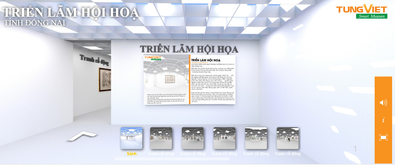 Triển lãm hội họa – tỉnh đoàn Đồng Nai