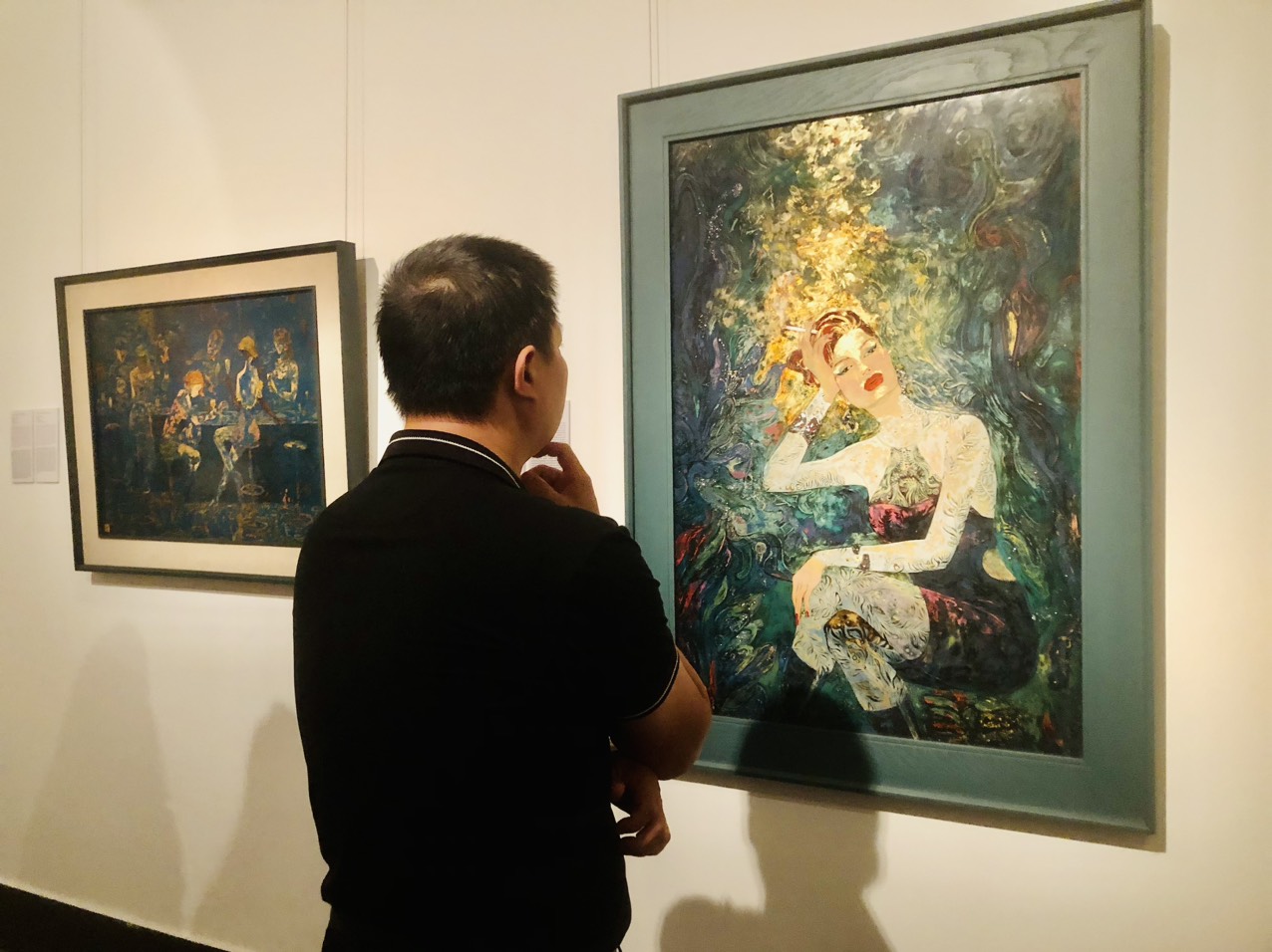 Ngỡ ngàng với 3 bức tranh nude trong triển lãm tranh sơn mài ở Bảo tàng Mỹ thuật Việt Nam